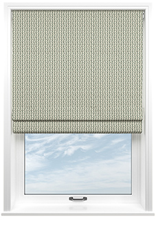 Midford Vine, Buttermilk - Twist&Fit Roman Blind